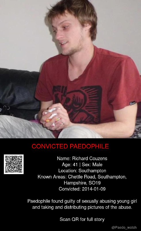 Richard Couzens 41 from #Southampton - 09/01/14
