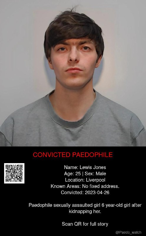 Lewis Jones 25 from #Liverpool - 26/04/23