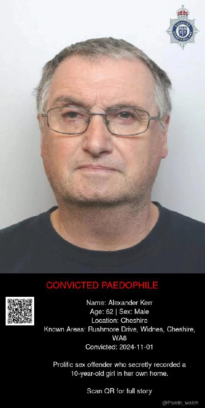 Alexander Kerr 62 from #Cheshire - 01/11/24