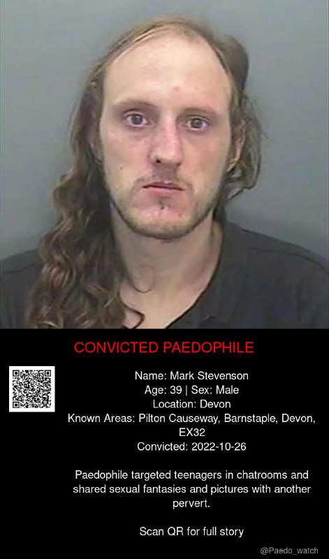 Mark Stevenson 39 from #Devon - 26/10/22