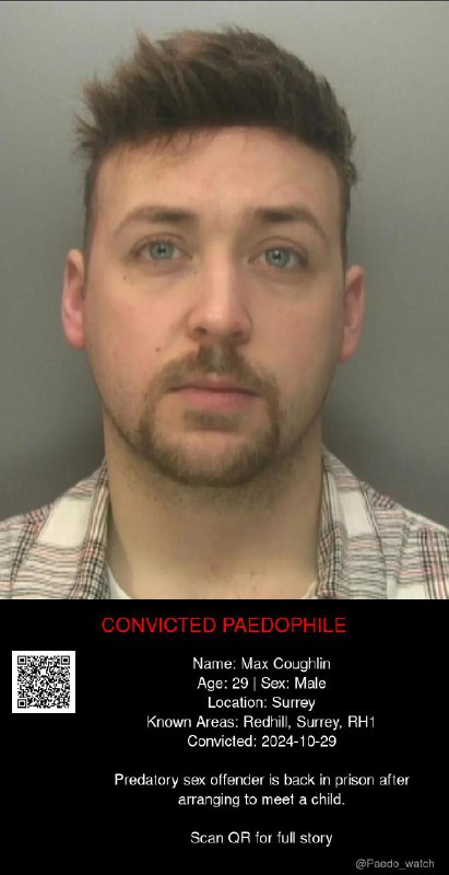 Max Coughlin 29 from #Surrey - 29/10/24