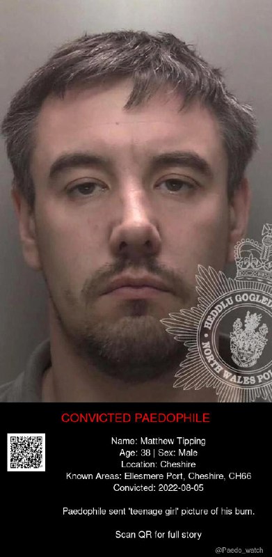 Matthew Tipping 38 from #Cheshire - 05/08/22