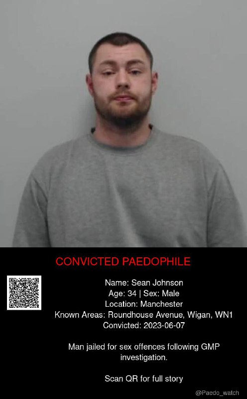 Sean Johnson 34 from #Manchester - 07/06/23