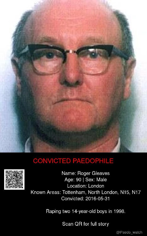 Roger Gleaves 90 from #London - 31/05/16