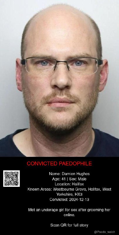 Damien Hughes 41 from #Halifax - 13/12/24