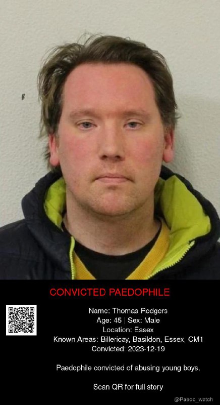 Thomas Rodgers 45 from #Essex - 19/12/23