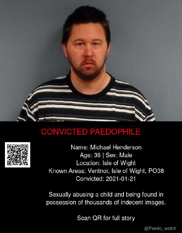 Michael Henderson 36 from #Isle of Wight - 21/01/21