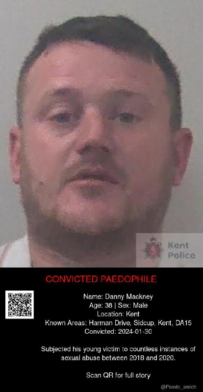 Danny Mackney 38 from #Kent - 30/01/24