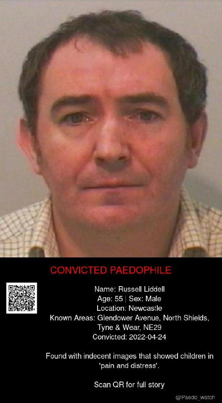Russell Liddell 55 from #Newcastle - 24/04/22