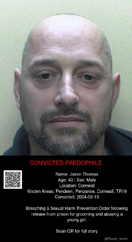 Jason Thomas 43 from #Cornwall - 13/02/24