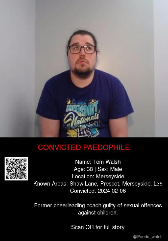 Tom Walsh 38 from #Merseyside - 06/02/24