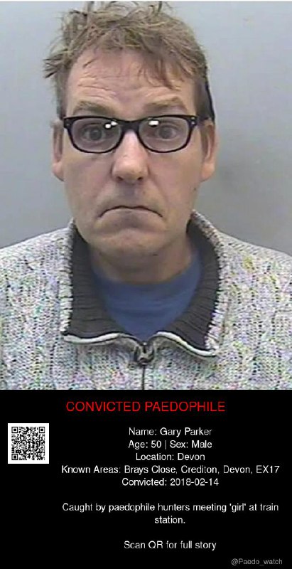 Gary Parker 50 from #Devon - 14/02/18