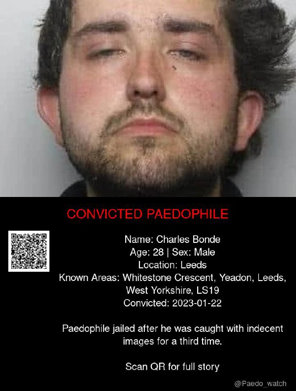 Charles Bonde 28 from #Leeds - 22/01/23