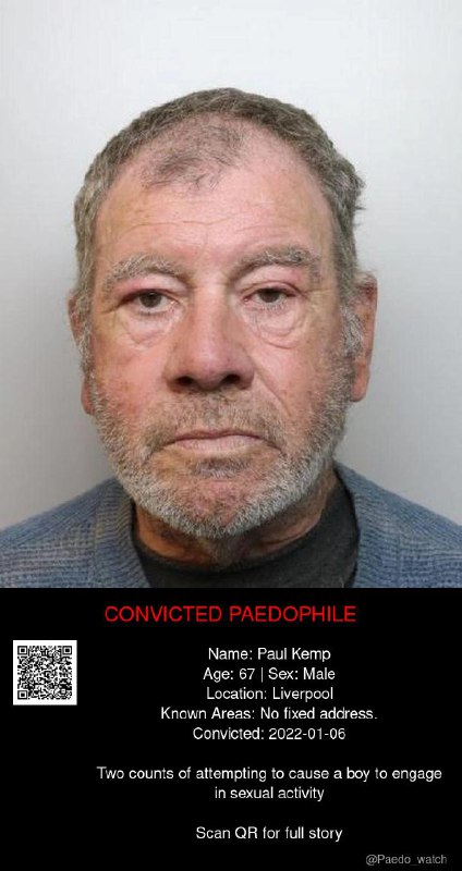 Paul Kemp 67 from #Liverpool - 06/01/22
