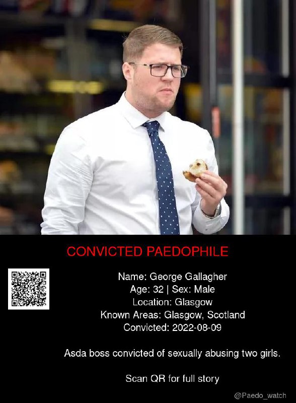George Gallagher 32 from #Glasgow - 09/08/22