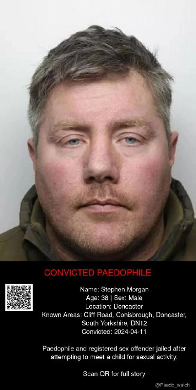 Stephen Morgan 38 from #Doncaster - 11/04/24
