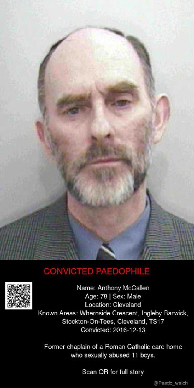 Anthony McCallen 78 from #Cleveland - 13/12/16