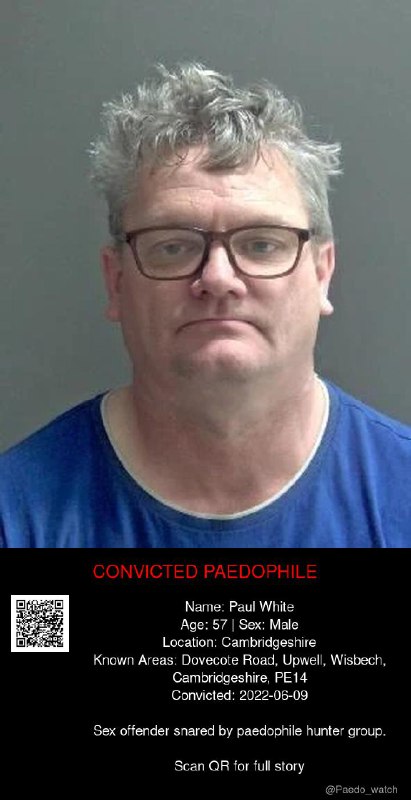 Paul White 57 from #Cambridgeshire - 09/06/22