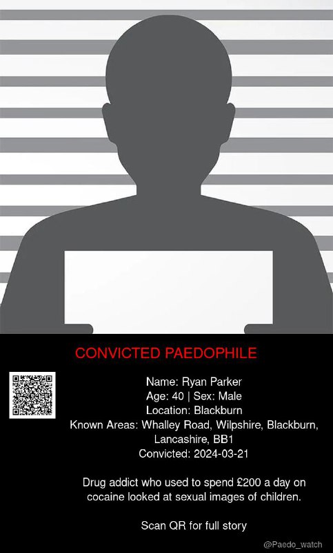 Ryan Parker 40 from #Blackburn - 21/03/24