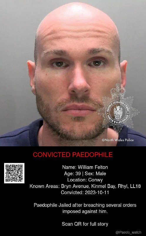 William Felton 39 from #Conwy - 11/10/23