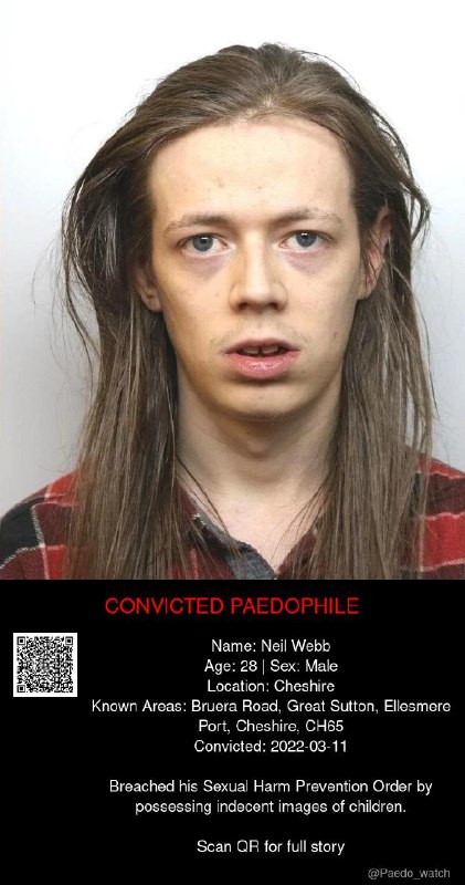 Neil Webb 28 from #Cheshire - 11/03/22