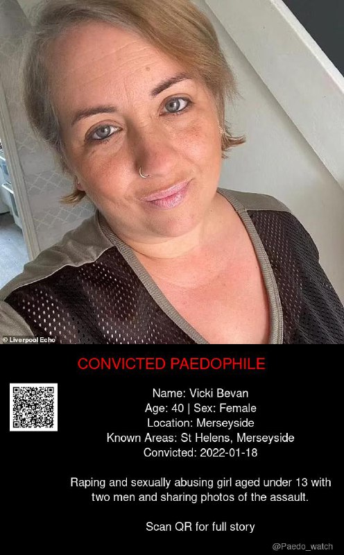 Vicki Bevan 40 from #Merseyside - 18/01/22