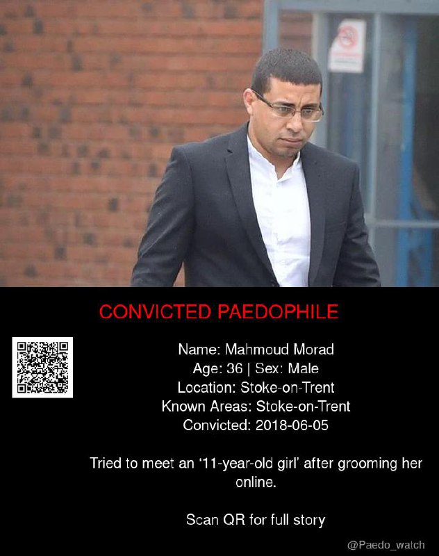 Mahmoud Morad 36 from #Stoke-on-Trent - 05/06/18