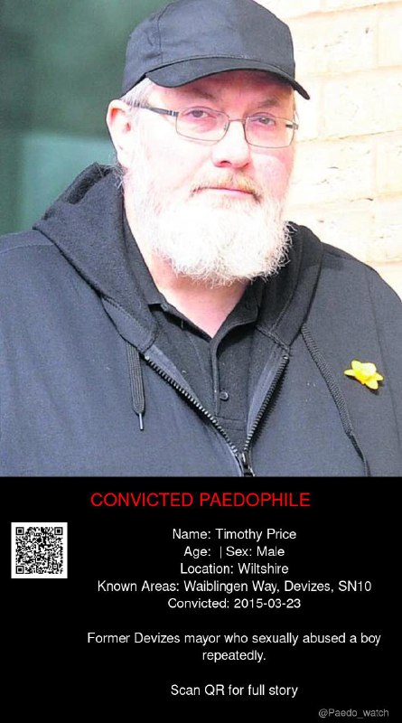 Timothy Price  from #Wiltshire - 23/03/15