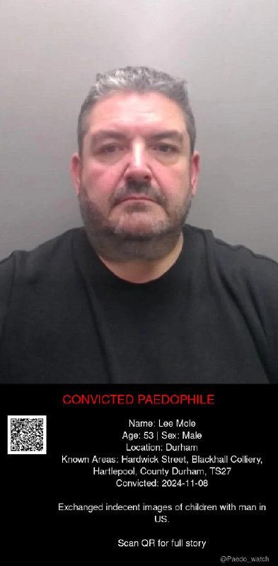 Lee Mole 53 from #Durham - 08/11/24