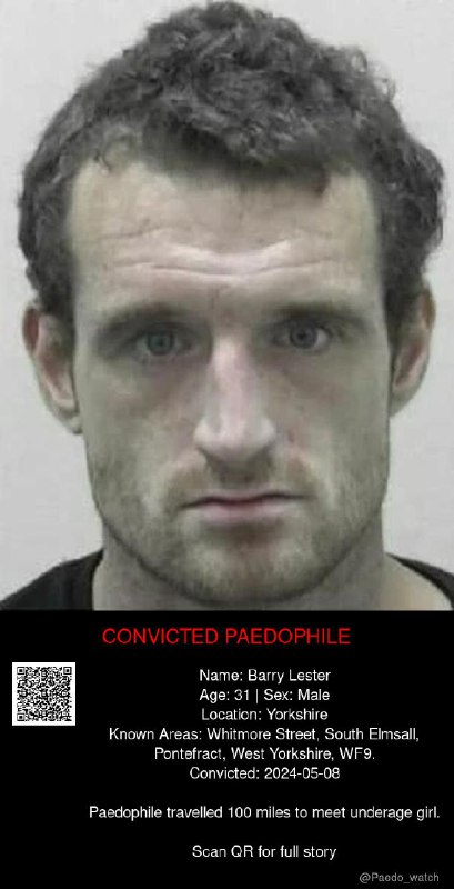 Barry Lester 31 from #Yorkshire - 08/05/24