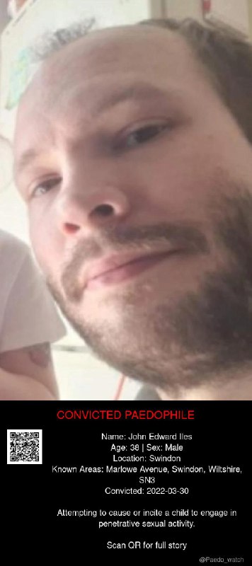 John Edward Iles 38 from #Swindon - 30/03/22