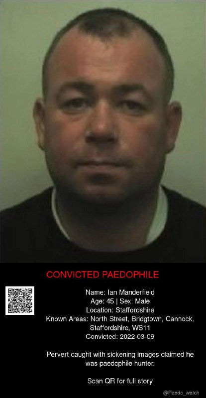Ian Manderfield 45 from #Staffordshire - 09/03/22