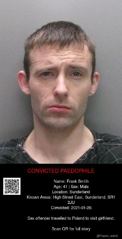 Frank Smith 41 from #Sunderland - 26/01/21