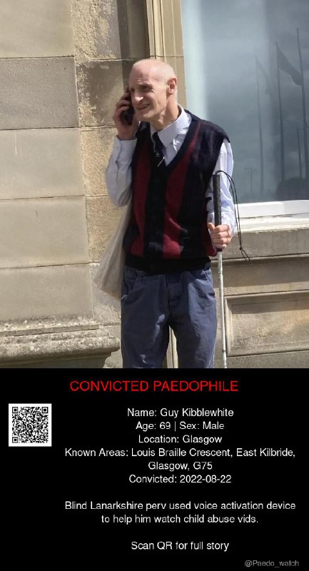 Guy Kibblewhite 69 from #Glasgow - 22/08/22