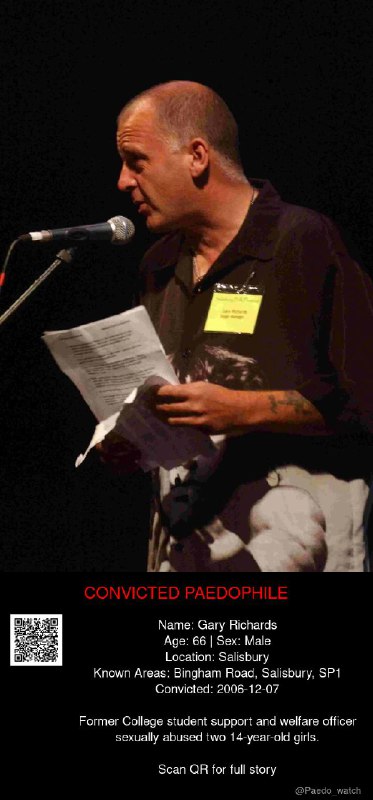 Gary Richards 66 from #Salisbury - 07/12/06