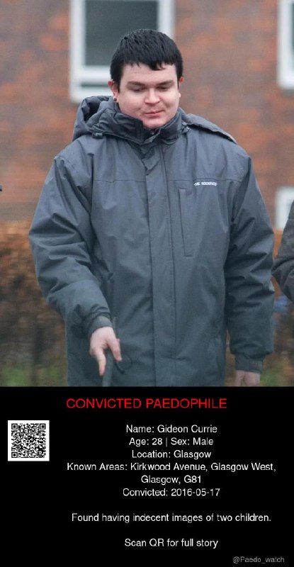 Gideon Currie 28 from #Glasgow - 17/05/16