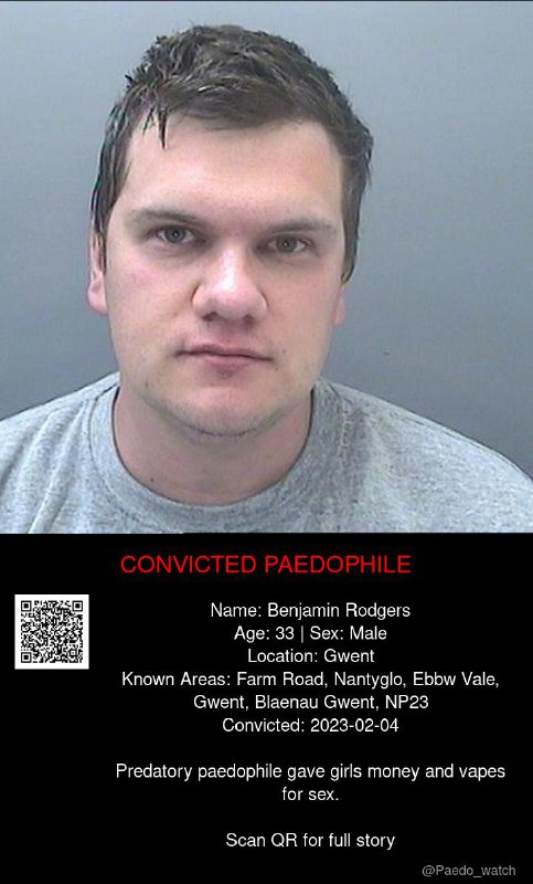 Benjamin Rodgers 33 from #Gwent - 04/02/23