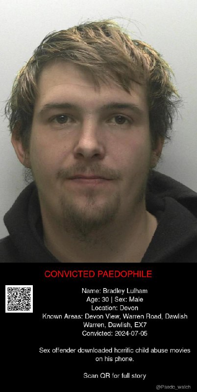 Bradley Lulham 30 from #Devon - 05/07/24