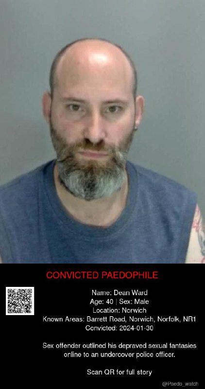Dean Ward 40 from #Norwich - 30/01/24