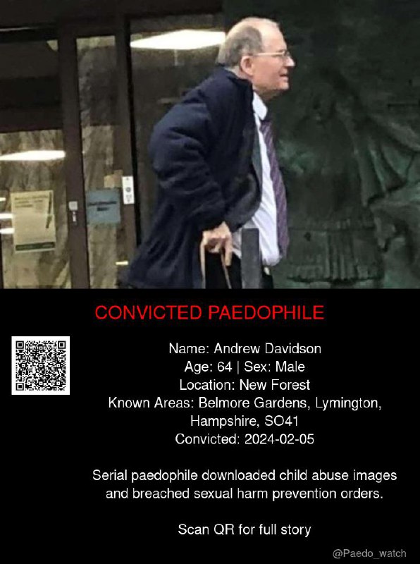 Andrew Davidson 64 from #New Forest - 05/02/24