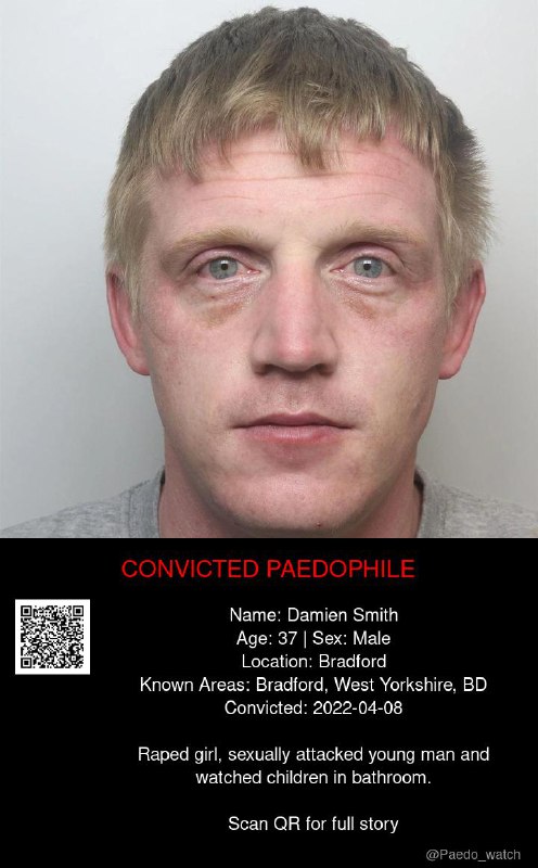 Damien Smith 37 from #Bradford - 08/04/22