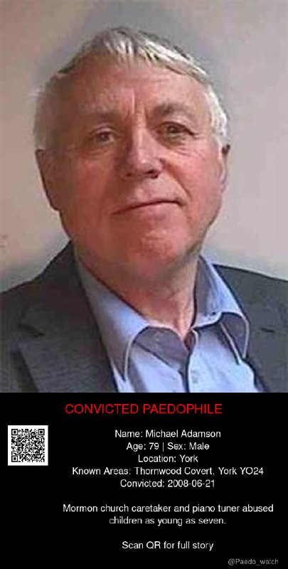 Michael Adamson 79 from #York - 21/06/08