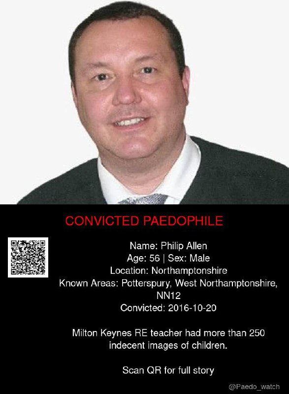 Philip Allen 56 from #Northamptonshire - 20/10/16