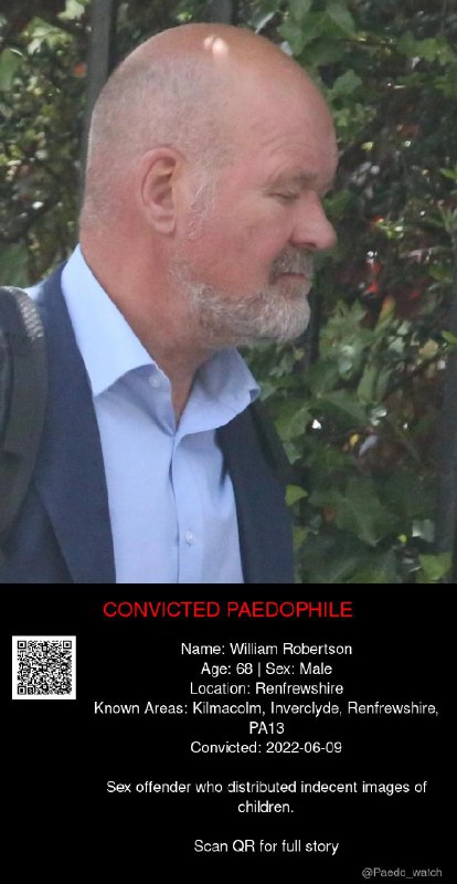 William Robertson 68 from #Renfrewshire - 09/06/22