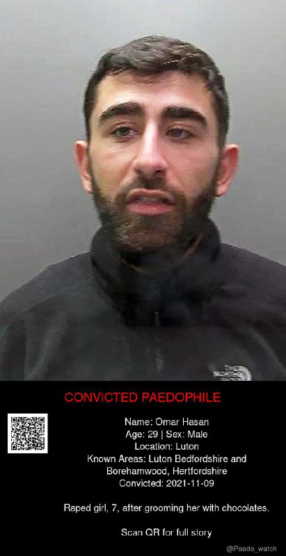 Omar Hasan 29 from #Luton - 09/11/21