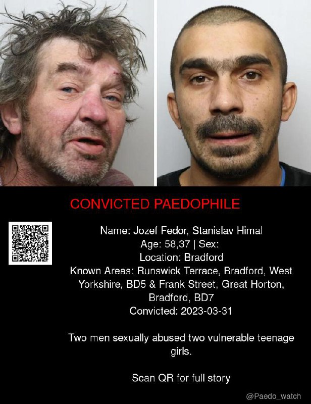 Jozef Fedor, Stanislav Himal 58,37 from #Bradford - 31/03/23