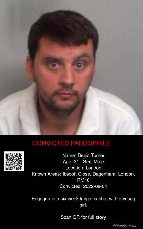 Denis Turner 31 from #London - 04/08/22