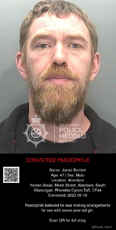 Jamie Bartlett 47 from #Aberdare - 19/09/23