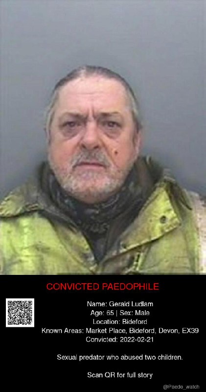 Gerald Ludlam 65 from #Bideford - 21/02/22