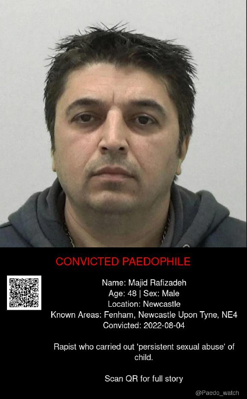 Majid Rafizadeh 48 from #Newcastle - 04/08/22